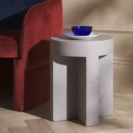 Table d'appoint ronde Aldrich