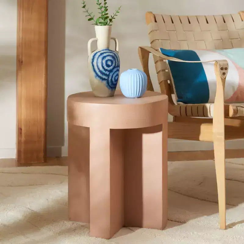 Table d'appoint ronde Aldrich
