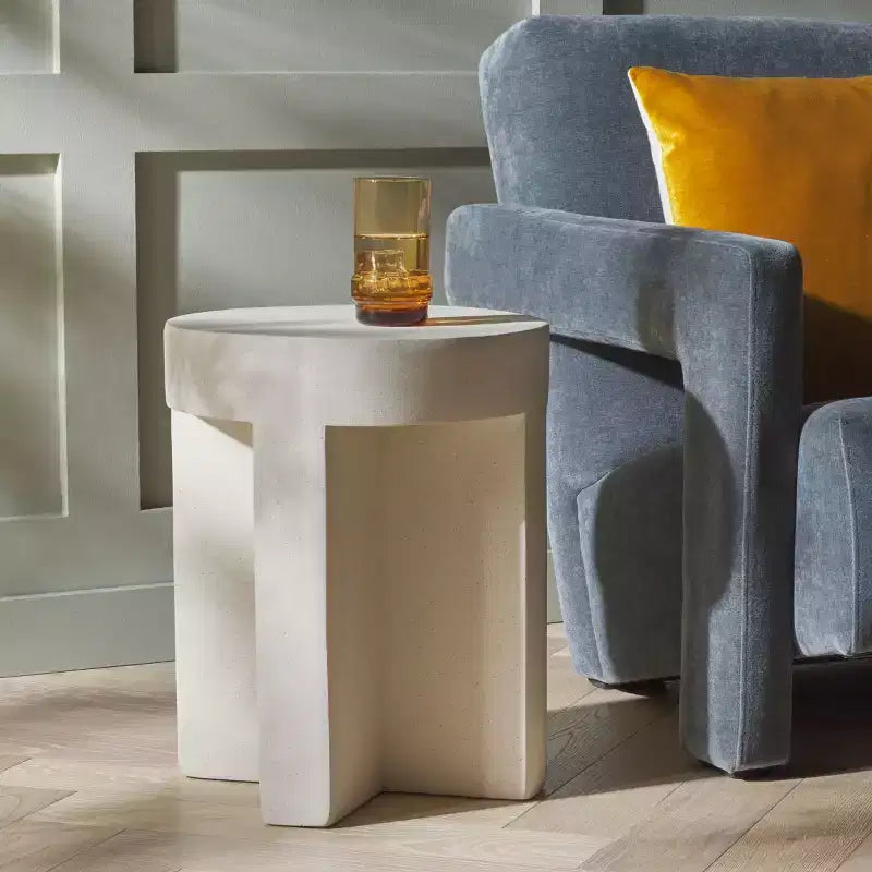 Table d'appoint ronde Aldrich