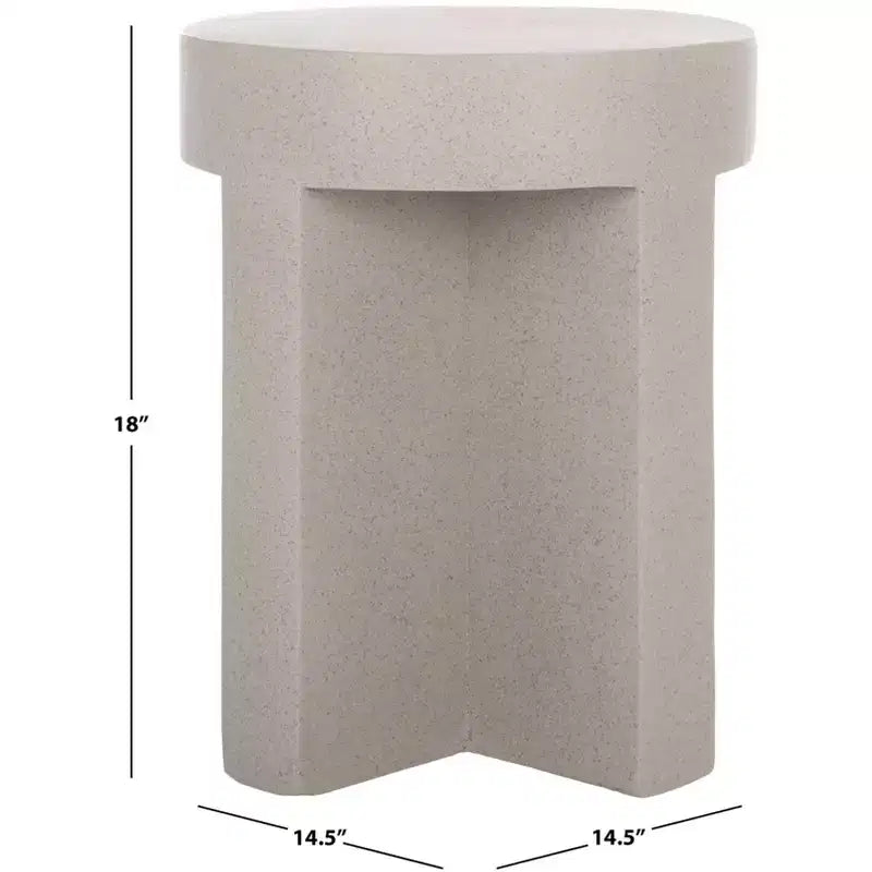 Table d'appoint ronde Aldrich