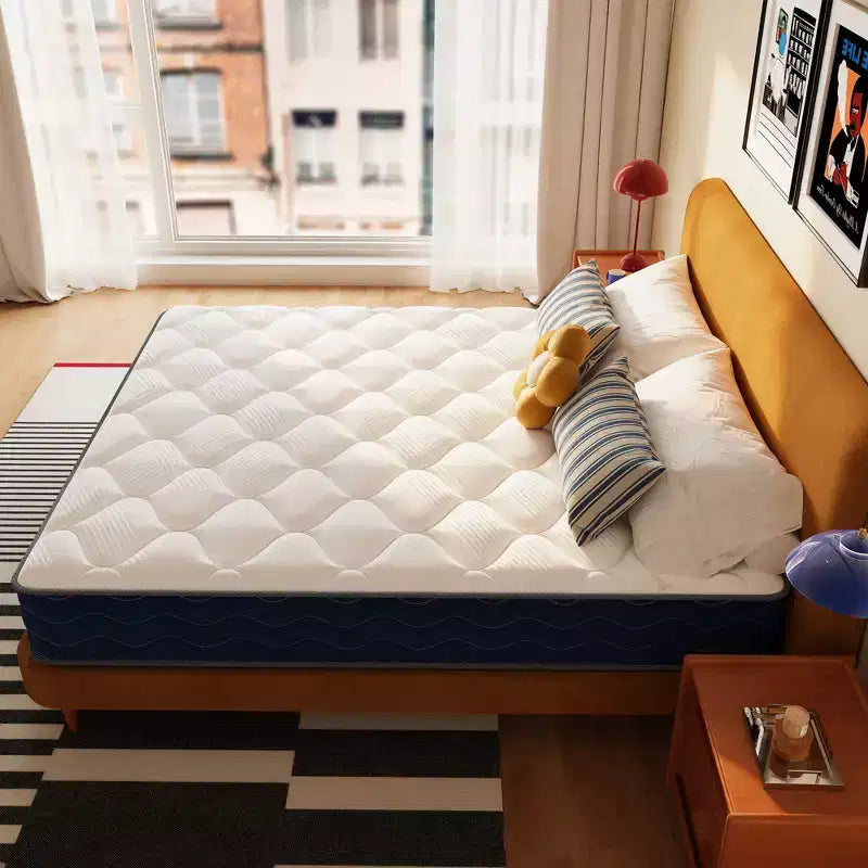 Matelas Hybride Ferme Mousse à Mémoire de Forme Gel Ressorts Ensachés Certifié CertiPUR-US, OEKO-TEX, SGS, Blanc