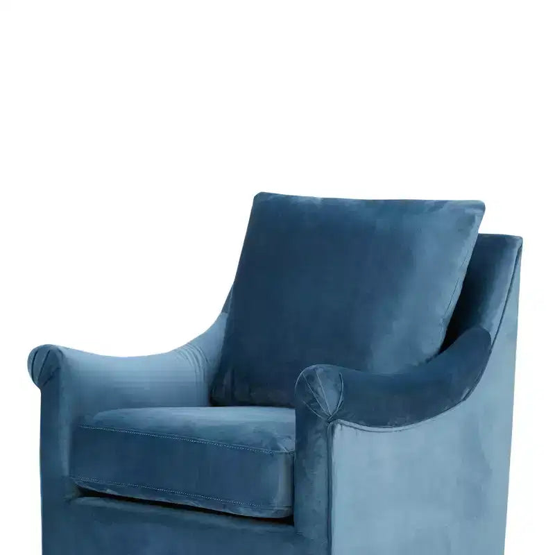 Chaise pivotante - Bleue