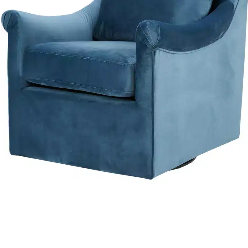 Chaise pivotante - Bleue