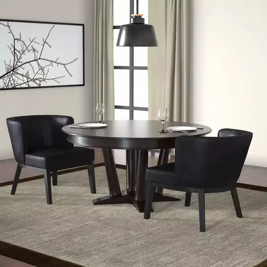 Fauteuil d'appoint noir