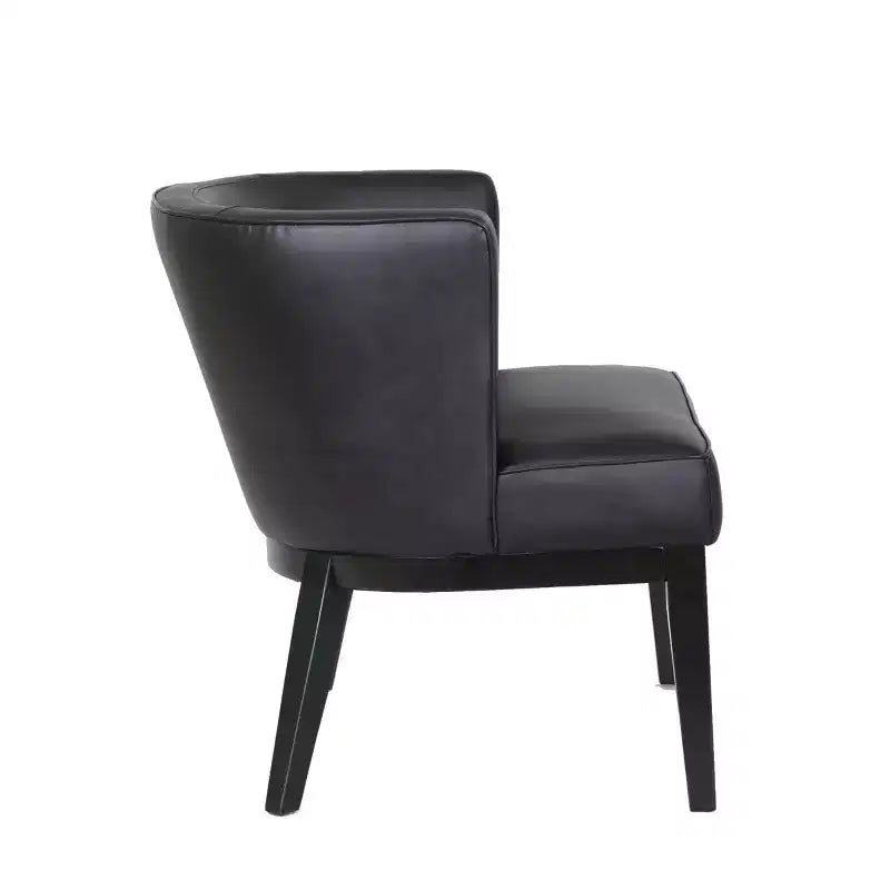 Fauteuil d'appoint noir