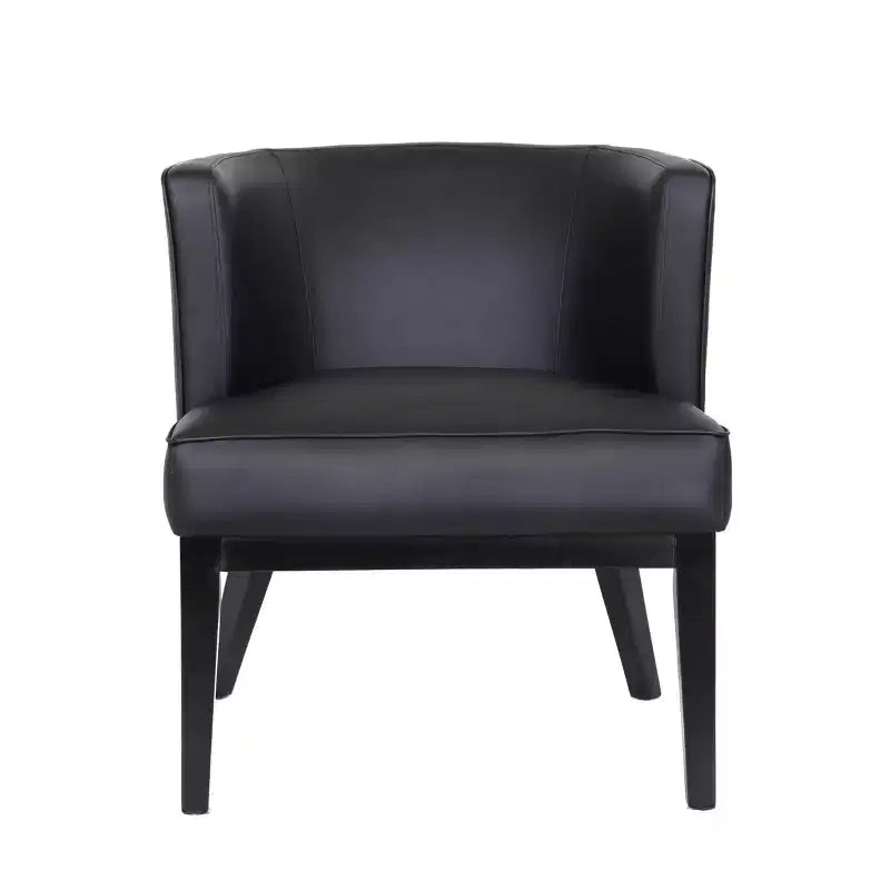 Fauteuil d'appoint noir