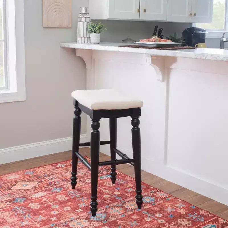 Tabouret de bar sans dossier en bois