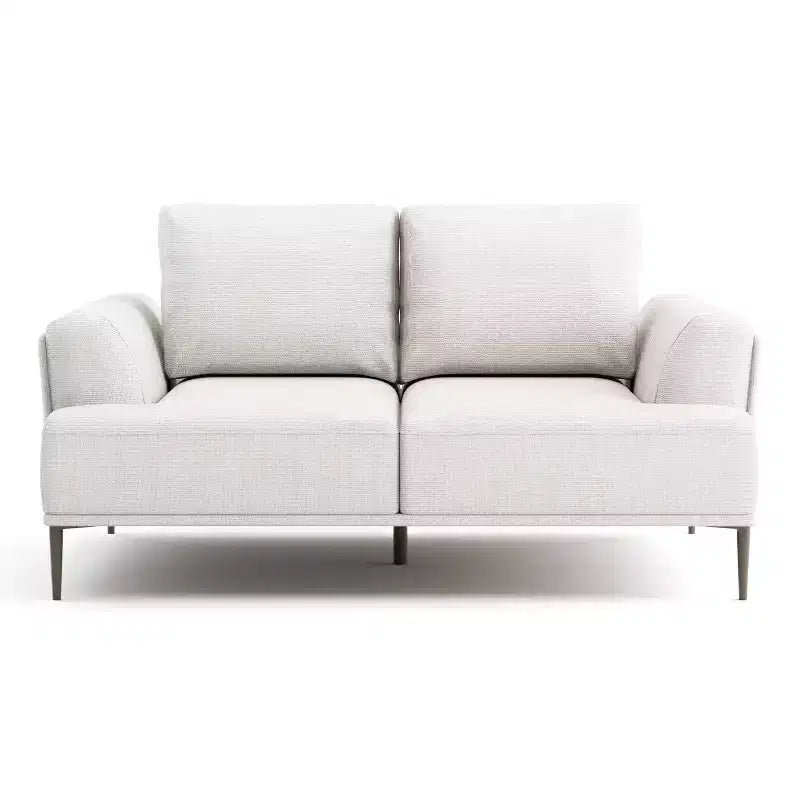 Causeuse 65 po avec coussin en chenille en T et dossier extensible