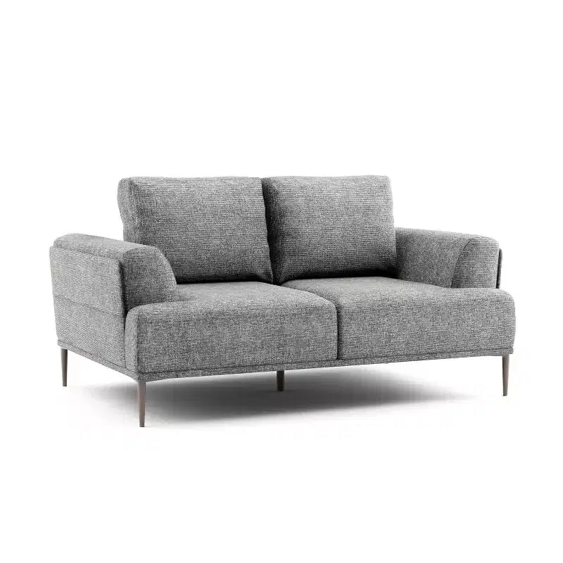 Causeuse 65 po avec coussin en chenille en T et dossier extensible